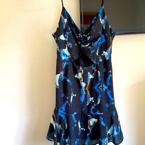 Olivaceous Cut Out Mini Dress